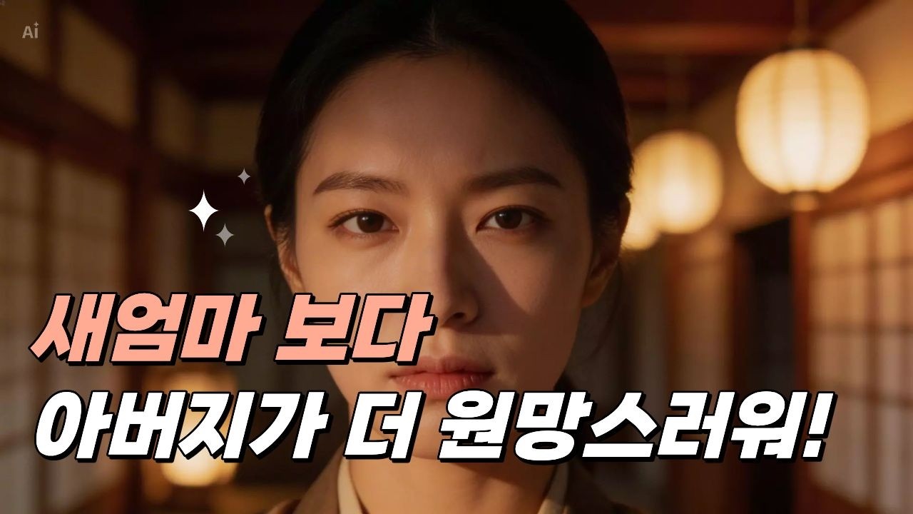 재혼가정의 현실..저희 아버지 아니잖아요!