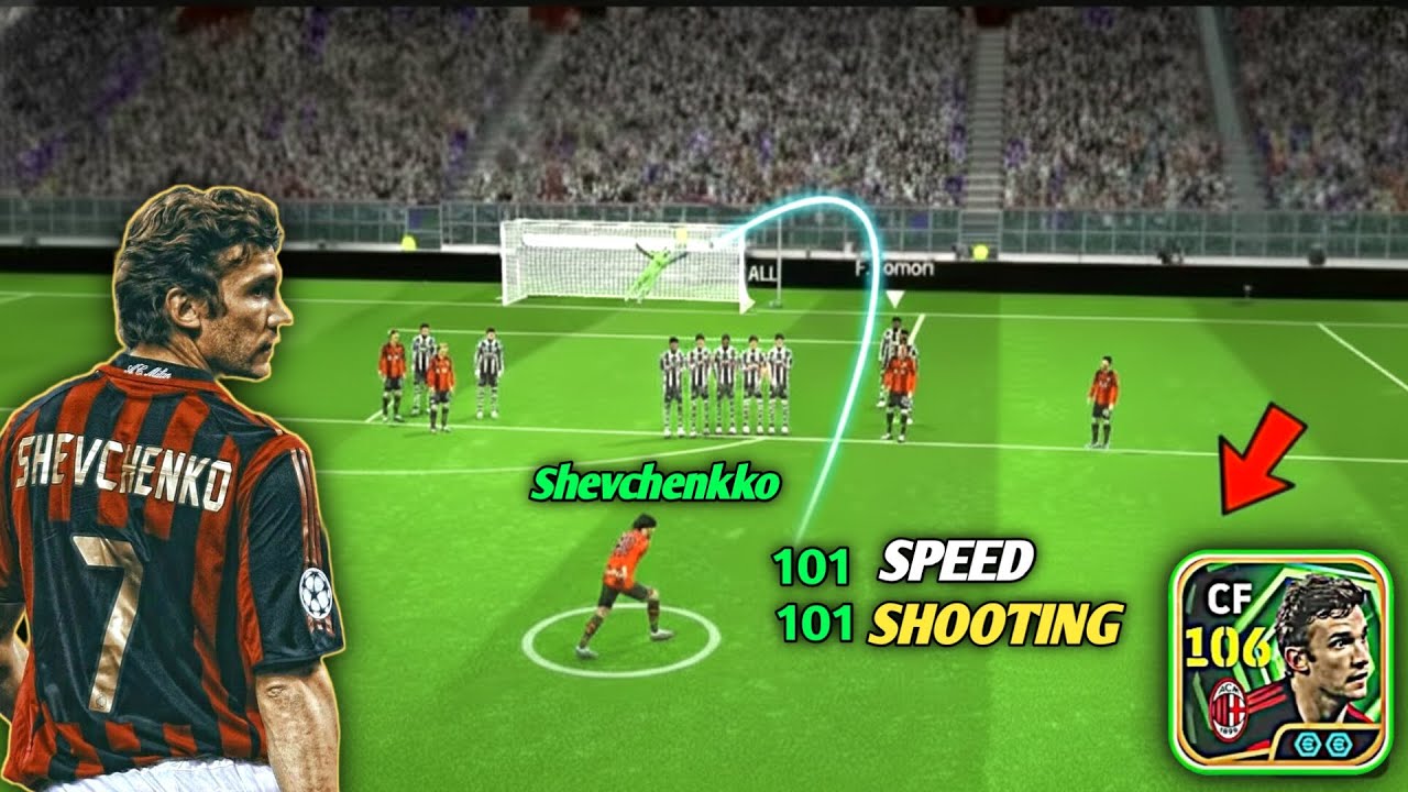 SHEVCHENKKO WITH ACCELERATION BURST + PHENOMENAL FINISHING IS NOT FAIR 🥶 #efootball 