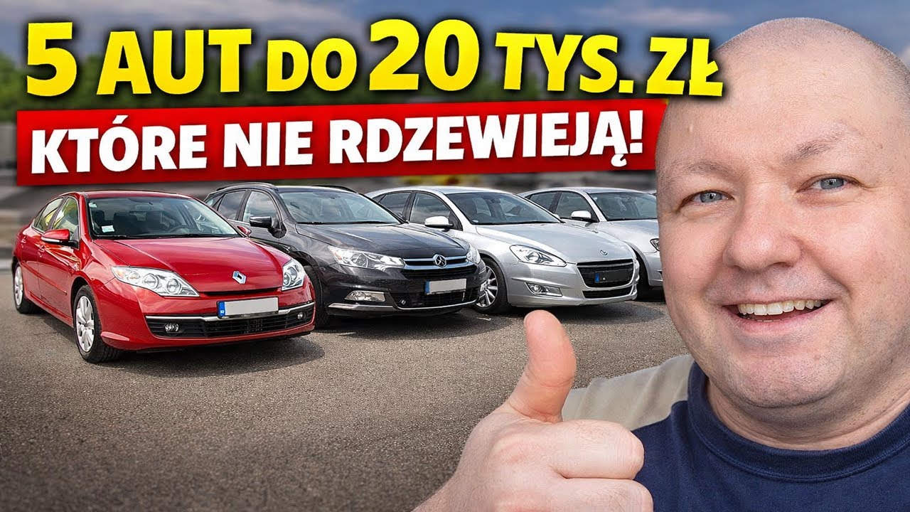 5 AUT DO 20 TYS. ZŁ KTÓRE NIE RDZEWIEJĄ!