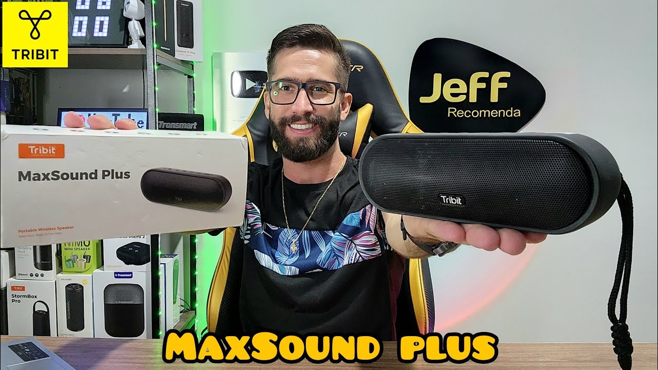 TRIBIT MAXSOUND PLUS 24W IPX7: A melhor Caixa de som CUSTO BENEFÍCIO! (Unboxing/Análise completa)