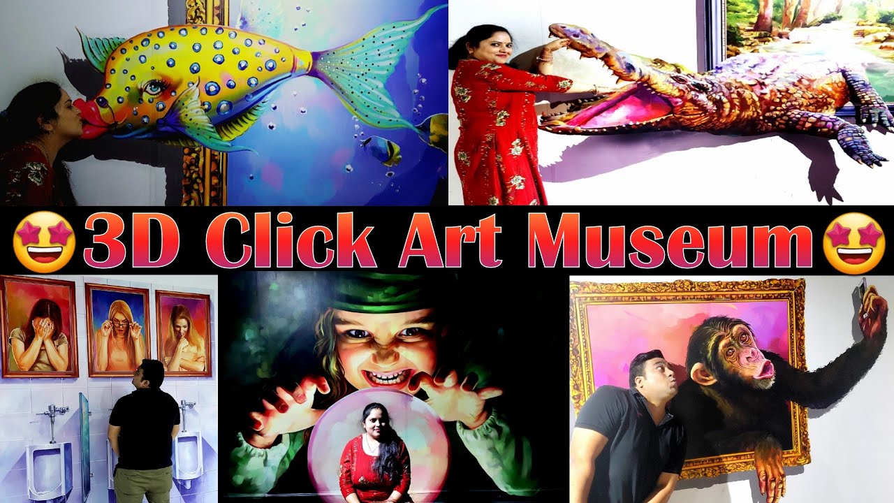 3D Click Art Museum 🤩 zabardast photo wali jagah