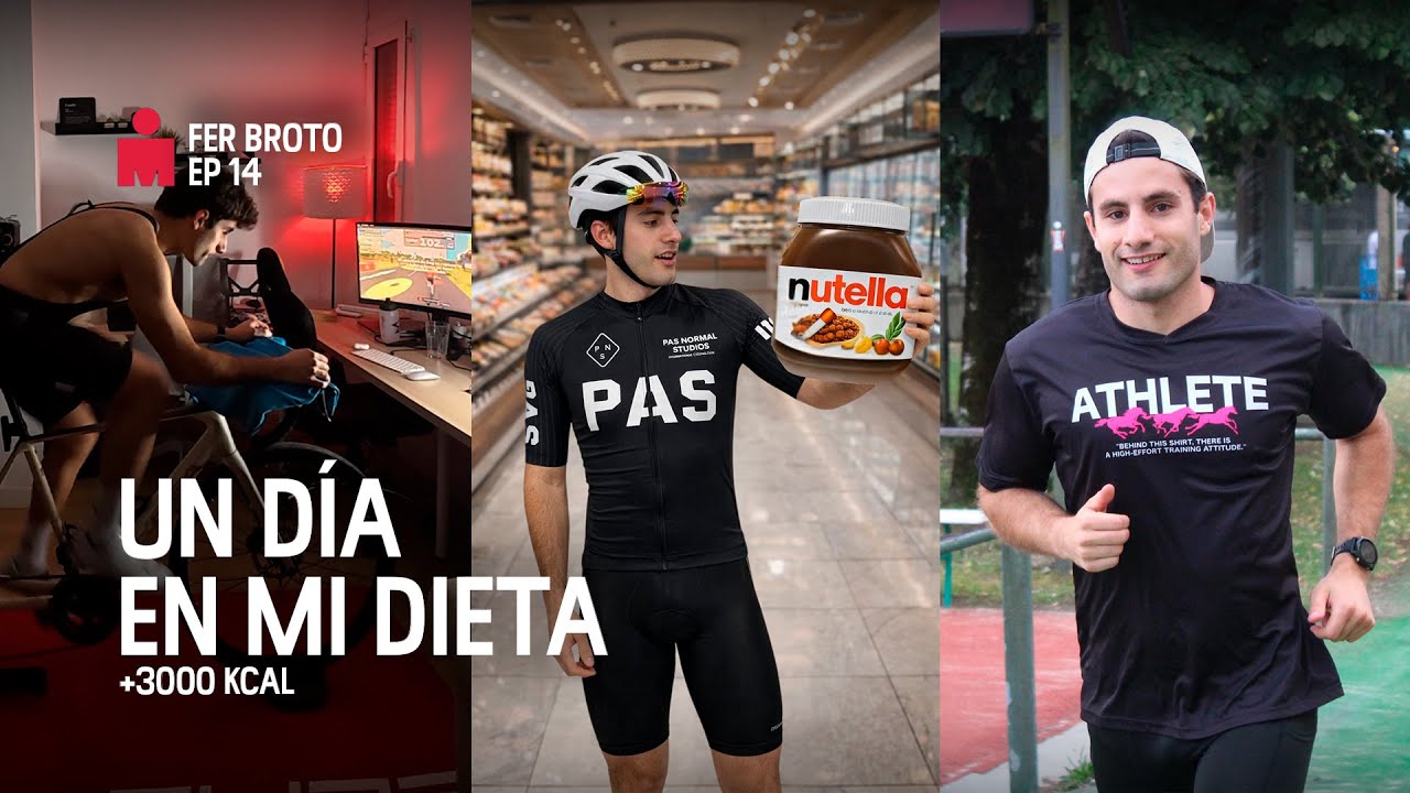 Todo lo que como en un día preparando un Ironman 70.3 | Road to Cascais