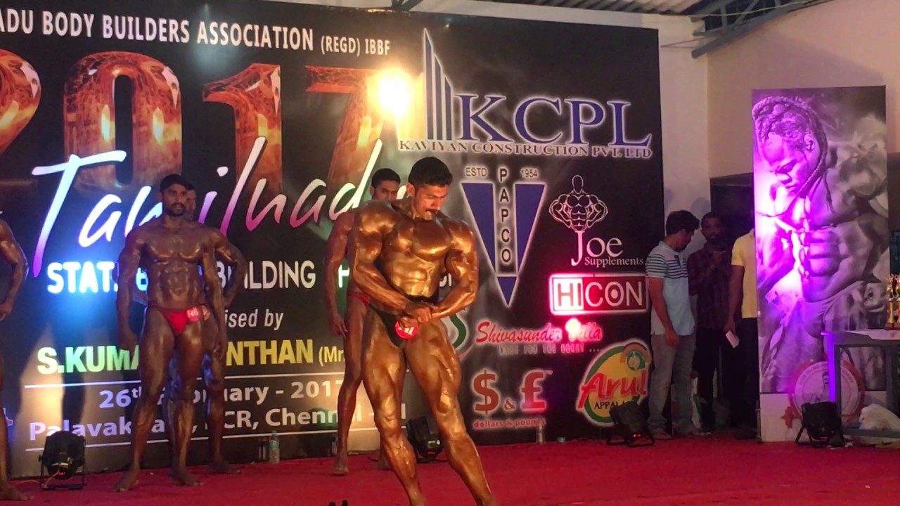 Mr Tamilnadu 2017 Musical posing round