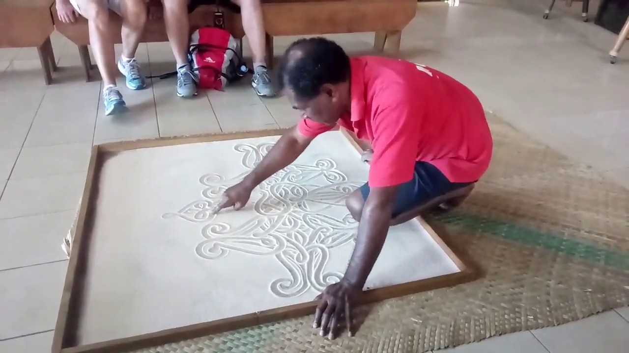 Vanuatu Sand Drawing
