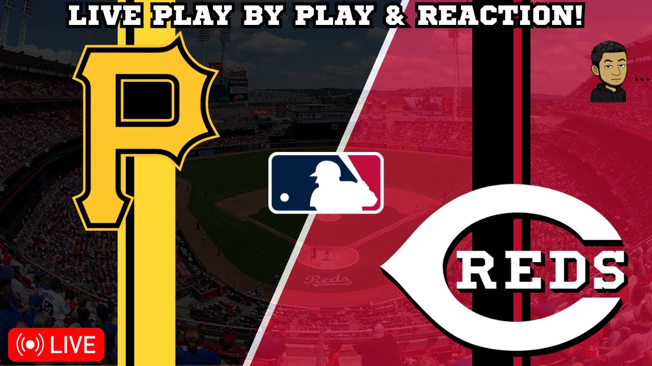 Pittsburgh Pirates vs Cincinnati Reds | MLB Livestream Live Radio Broadcast