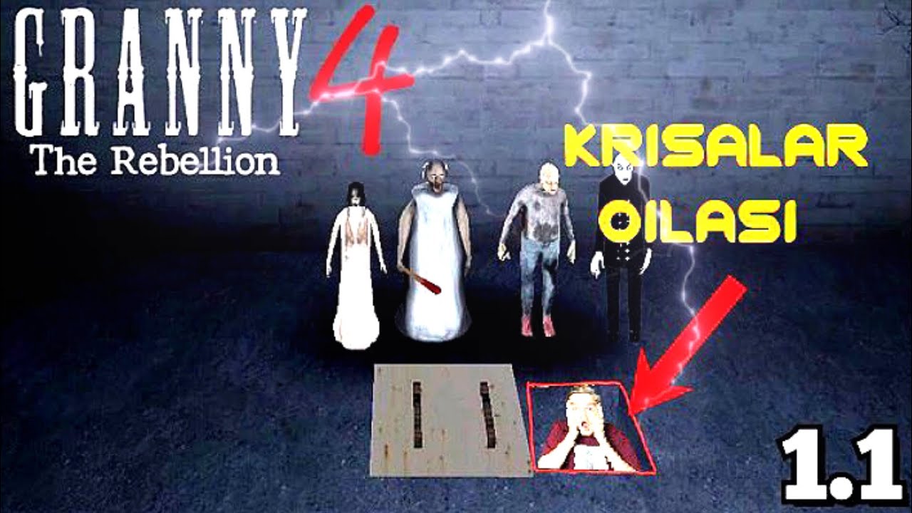 Granny 4 the Reblion // Krisalar Oilasi🐭 // Selendrina meni saxr qiladi🗿 // #uzbekchaletsplay