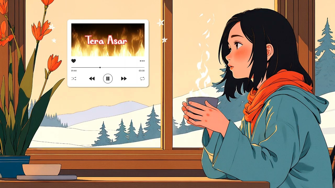 Tera Asar | Khamoshi Ka Asar 💭🌙 | Hindi Lo-Fi Song | I_m_Lofii LoFi | Lo-Fi