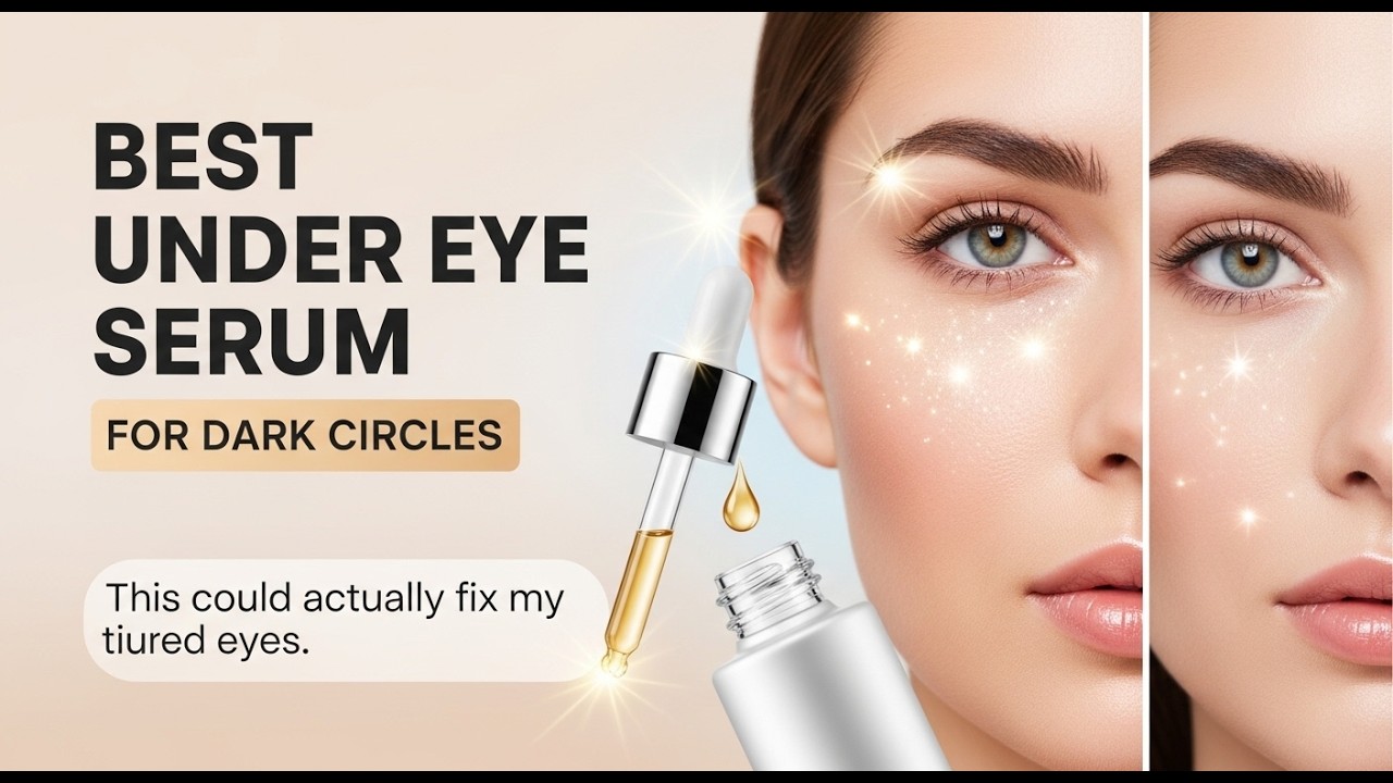 ✅ TOP 5 Best Under Eye Serum for Dark Circles | Best Under Eye Serums That Reduce Dark Circles Fast