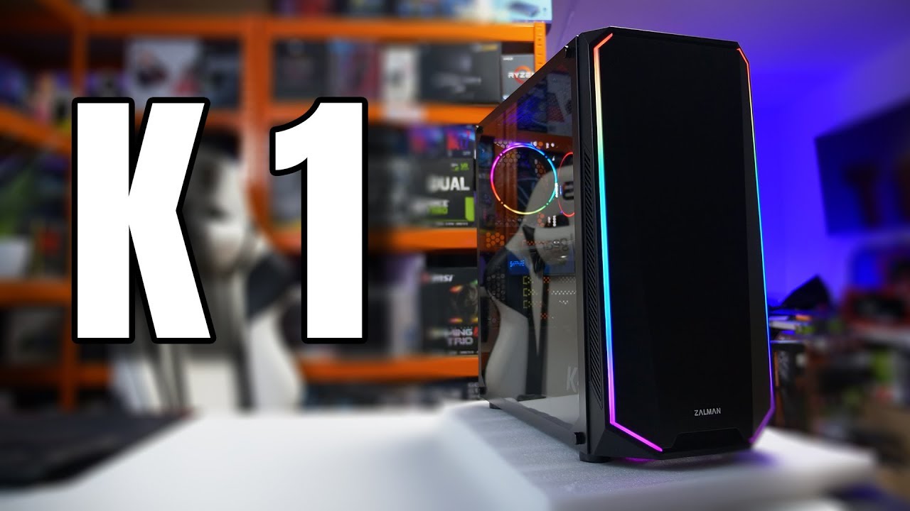 Zalman K1 - nowa obudowa z RGB - test i recenzja