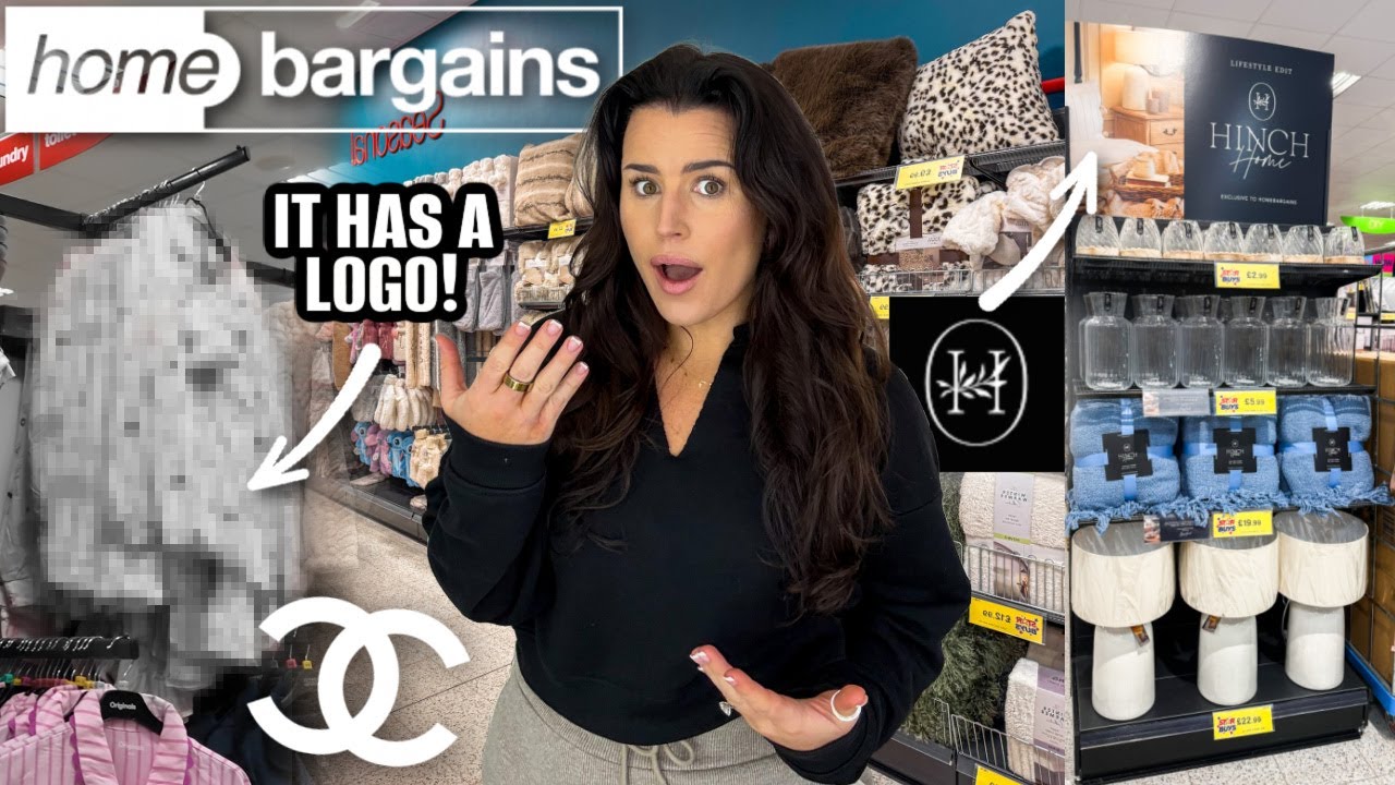 HOME BARGAINS JANUARY 2026 🛒 New In! CHANEL LOGO FIND + HINCH HOME RANGE