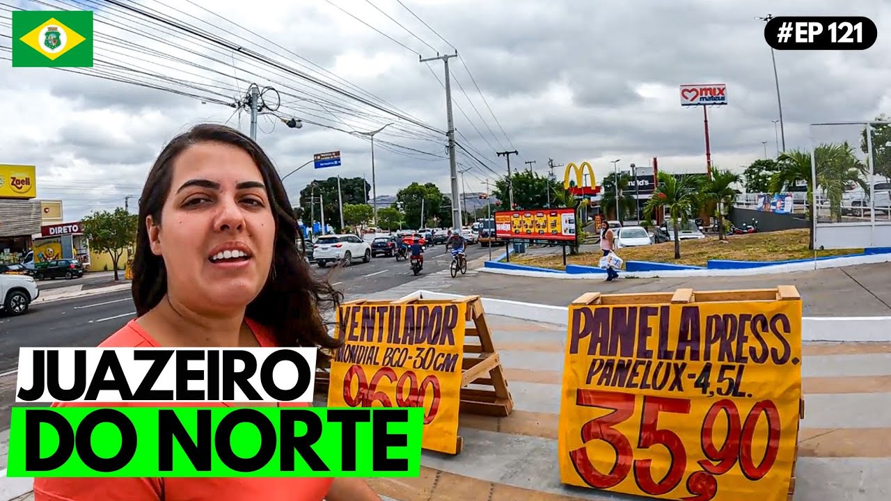 Viajando pelo INTERIOR do CEARÁ: JUAZEIRO do NORTE #ep121