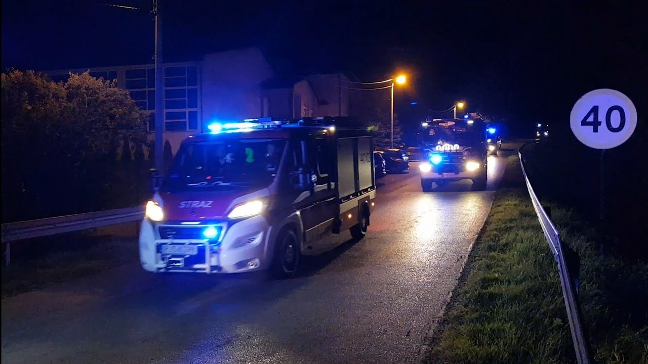 Alarmowo 8 zastepów straży pożarnej - powiatanie nowego samochodu dla OSP Lipnica Dolna!!