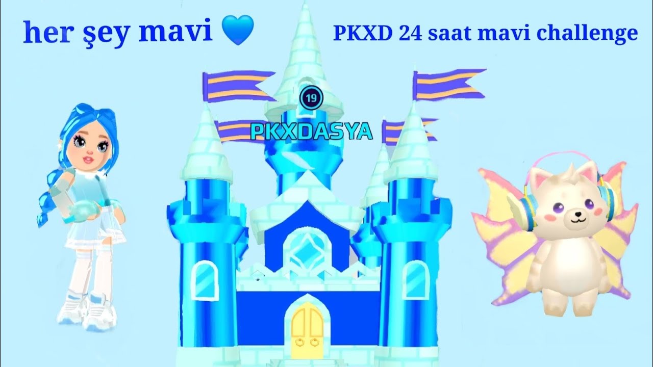 PKXD 24 saat her şey mavi💙🩵