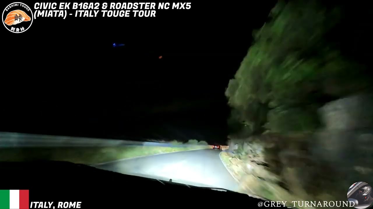 Italy Touge Tour 🇮🇹 - Civic EK & Roadster NC MX5 (Miata)