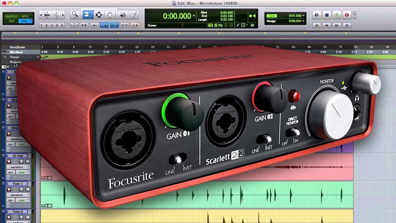 Scarlett Audio Interface- TSW Tip of the Week