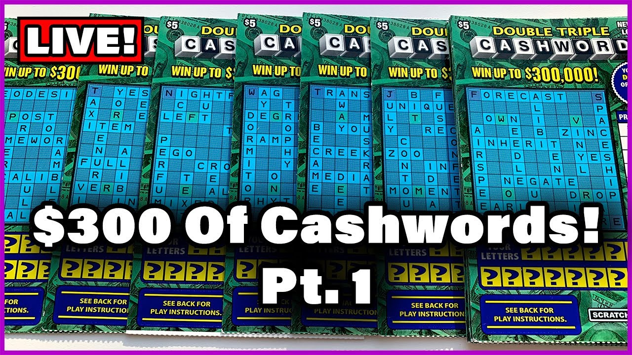 CASHWORD WEDNESDAY! Let's GO!