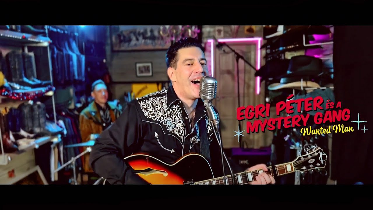 Egri Péter és a Mystery Gang: Wanted Man - Wild West Store Budapest Session