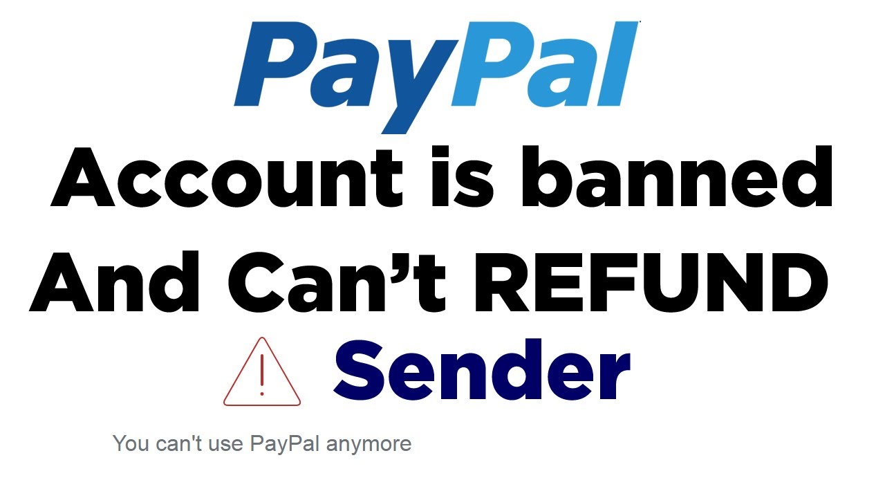 Как вернуть деньги, если аккаунт PayPal заблокирован