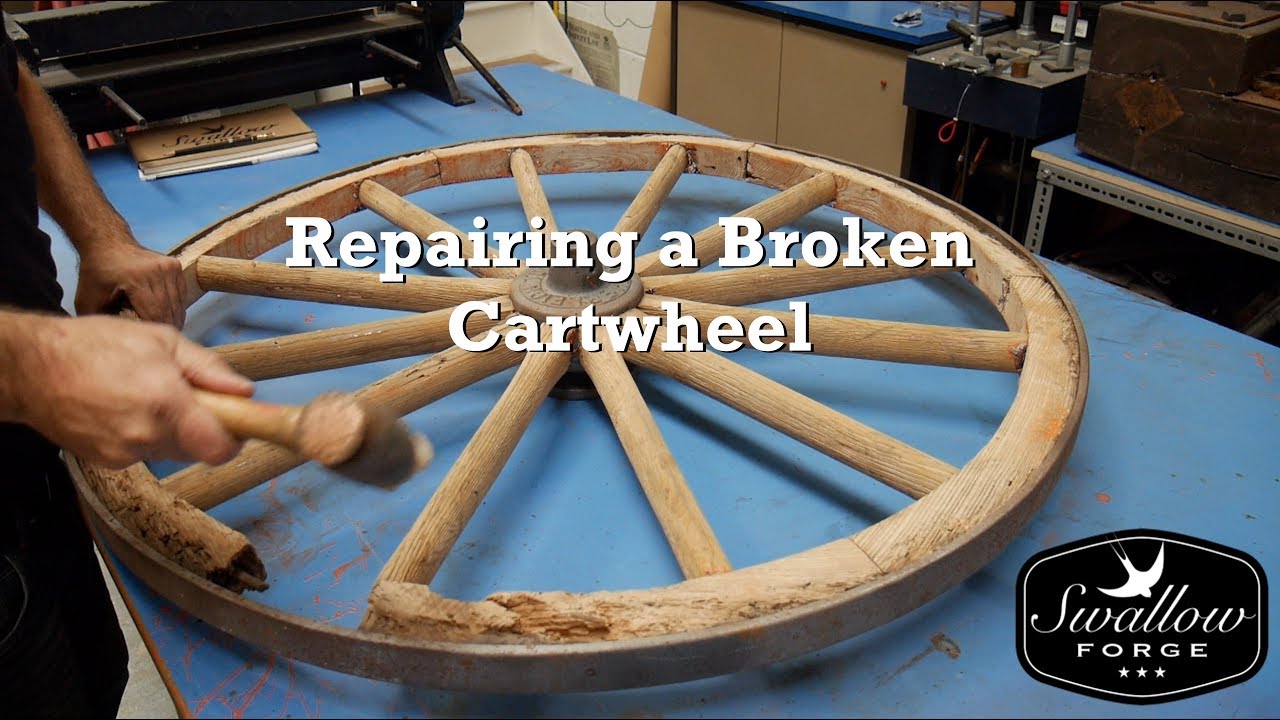 Cartwheel Restoration (Civil war Cannon wheel) : Swallow Forge