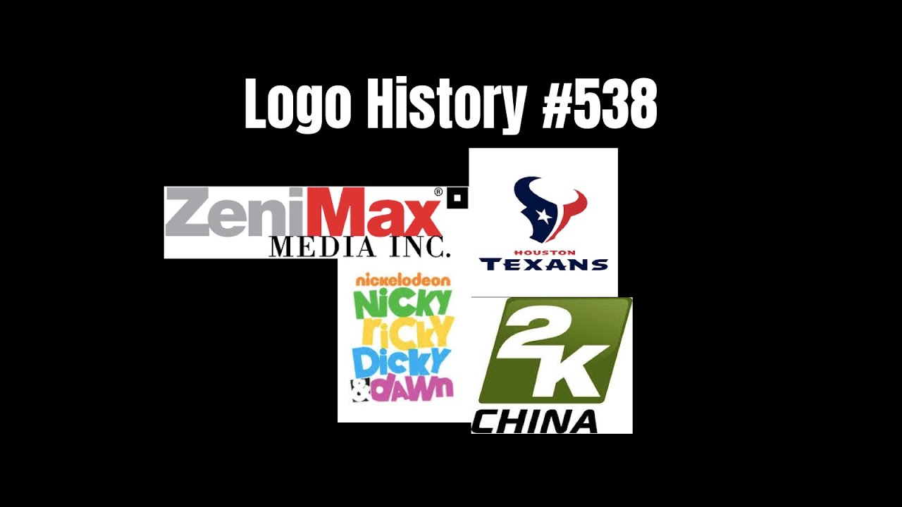 Logo History #538: ZeniMax Media Inc./Houston Texans/Nicky, Ricky, Dicky, & Dawn/2K China