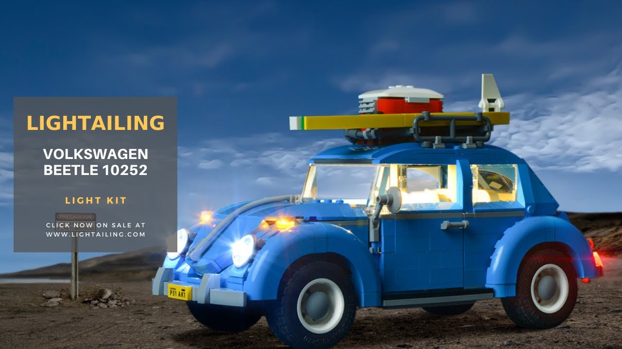 【BX006 Installation Video】BriksMax Light Kit For Lego Volkswagen Beetle 10252