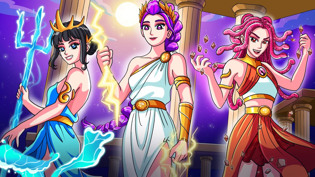 HUNTRIX, but they're GODS! | KPop Demon Hunters Animation
