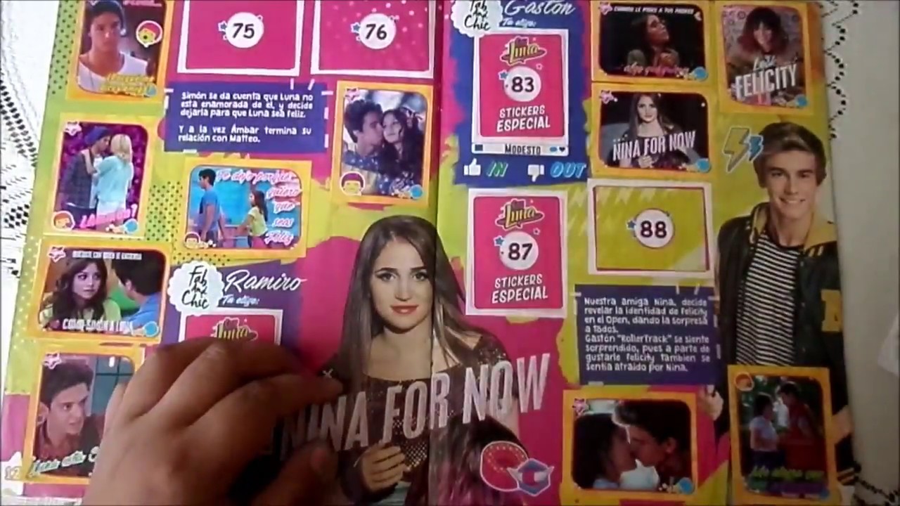 SOY LUNA UNBOXING #2 - Álbum de Figuritas