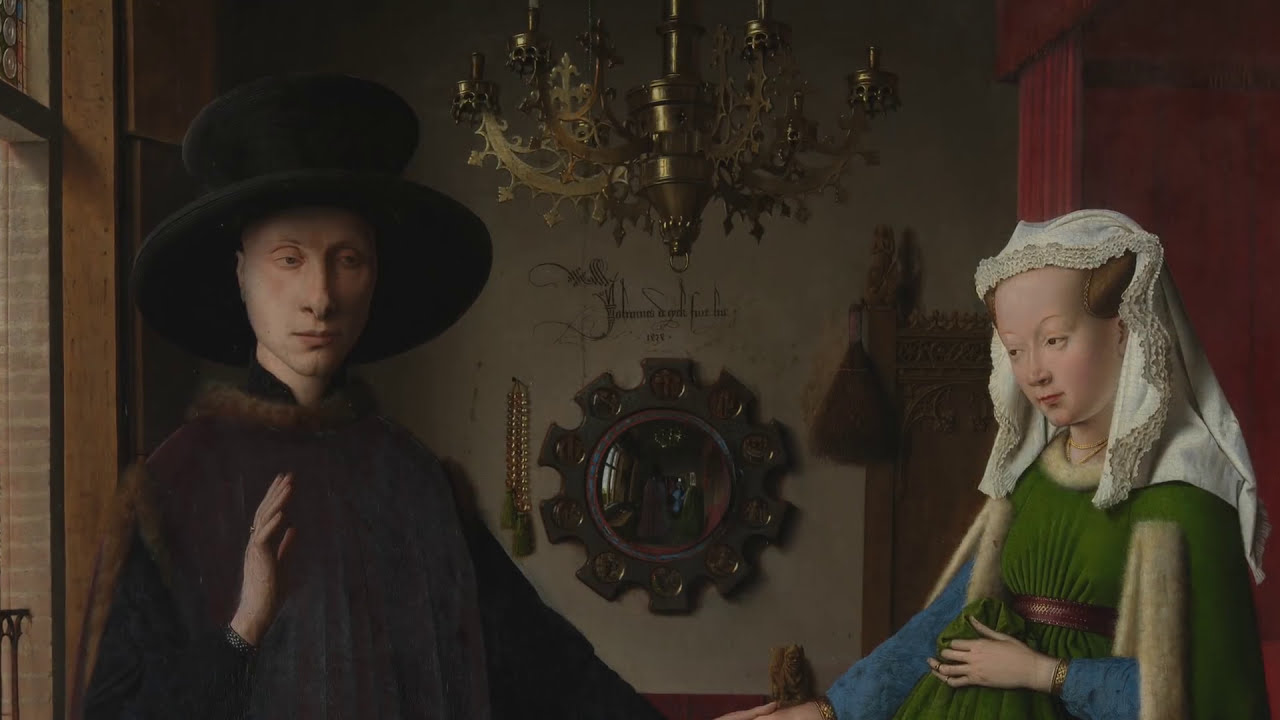 Secret Masterpiece Hidden Under Jan van Eyck's 'Arnolfini Portrait' 😲 | National Gallery