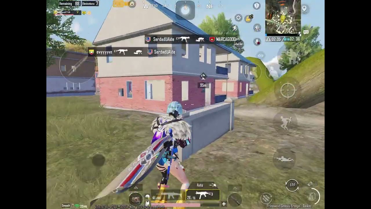 1v4 playing with m762