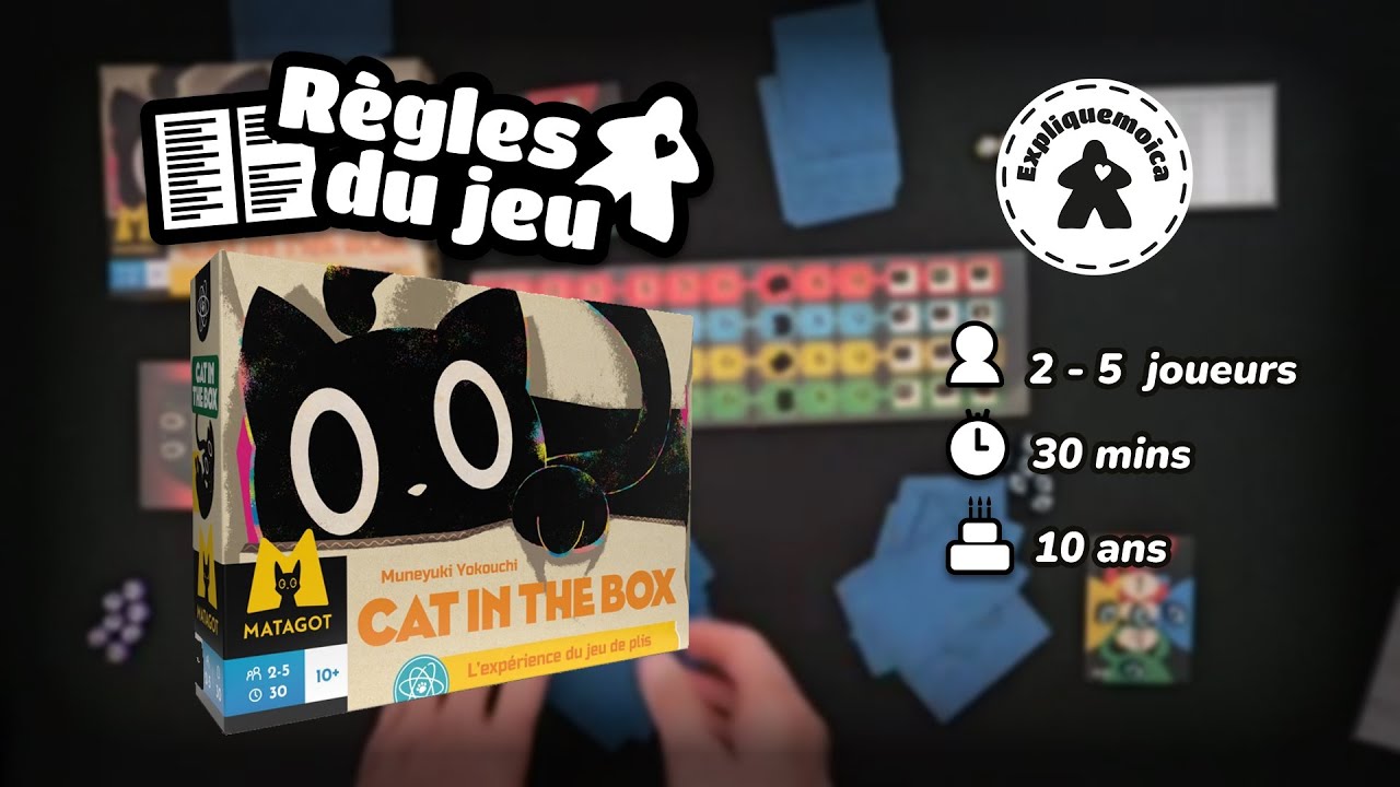 🐈 CAT IN THE BOX 📦 règle du jeu par #EXPLIQUEMOICA  #MATAGOT