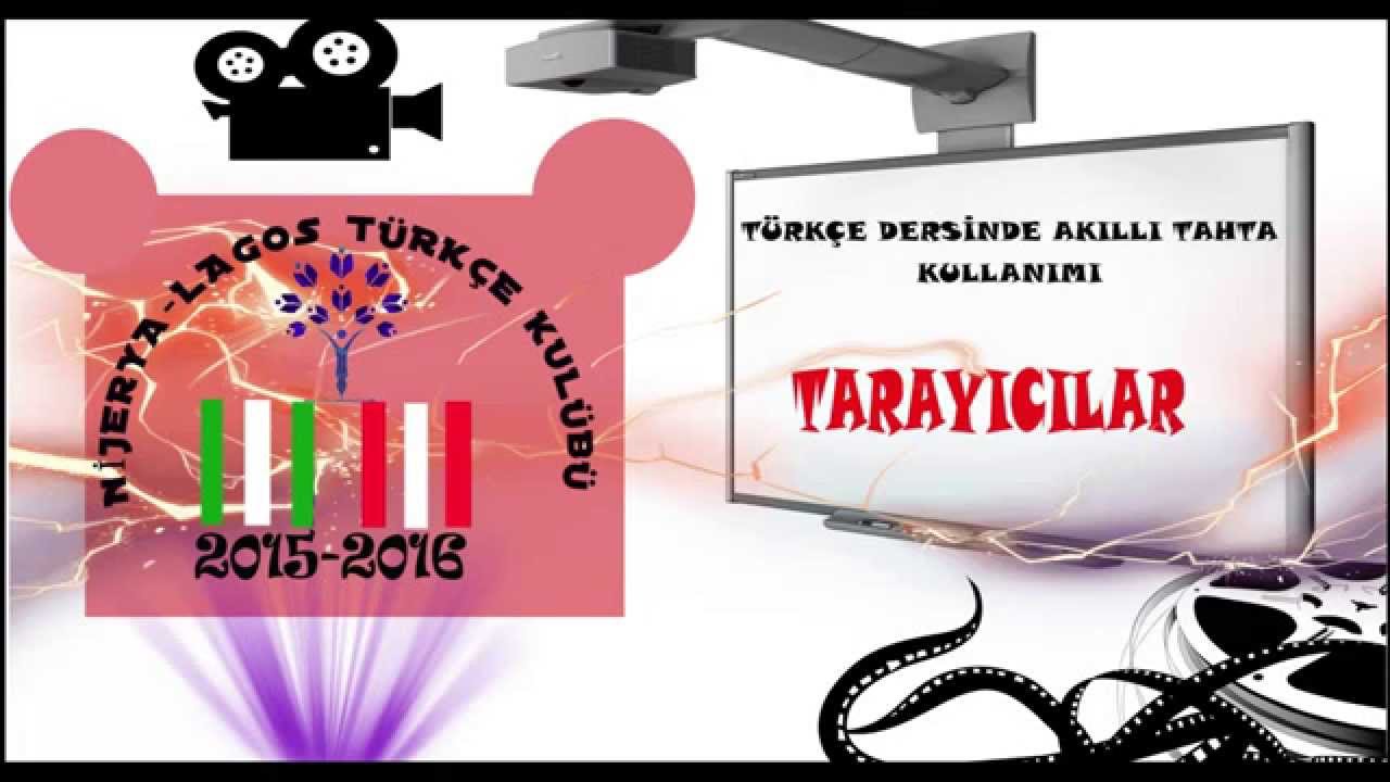 Tarayıcılar - ActivInspire Kullanımı 1. Ders