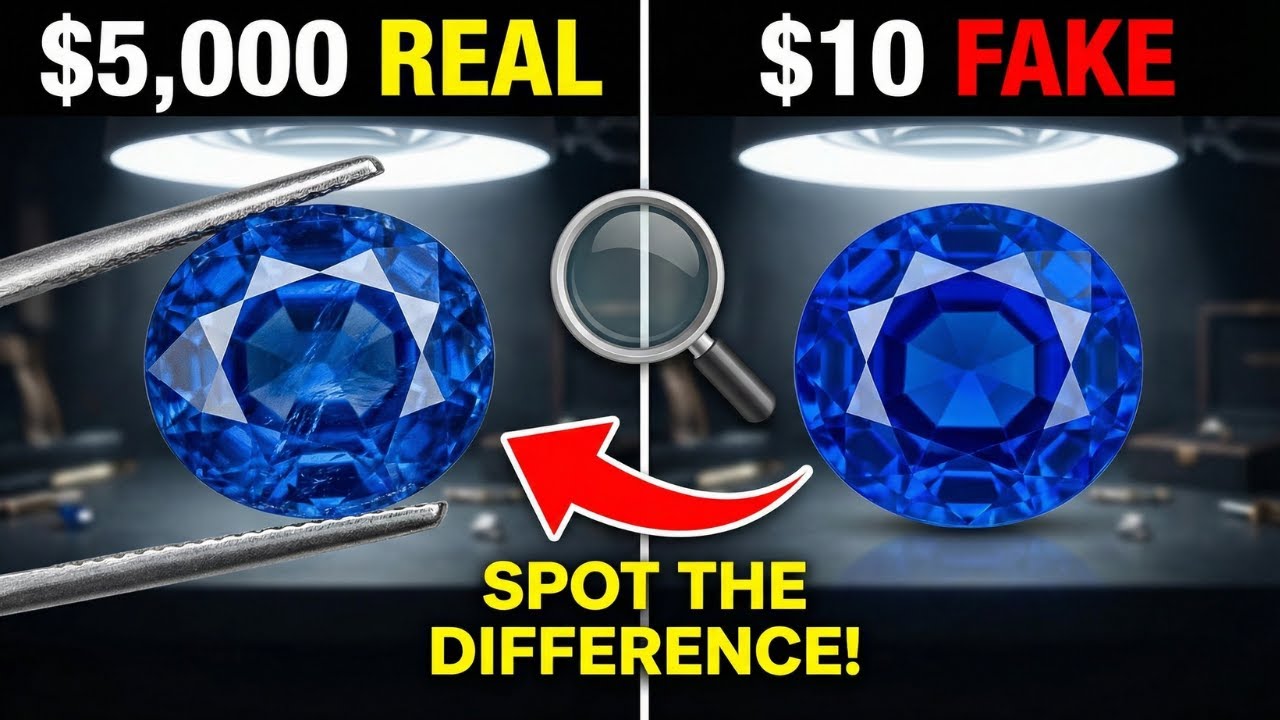 Fake vs Real Blue Sapphire: 3 Easy Home Tests (2026 Guide)
