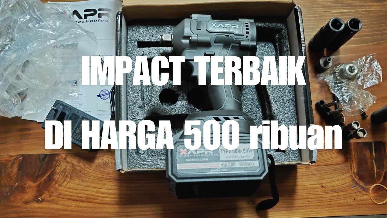 Impact Wrench APR AP84 Pro Max | Impact Terbaik Di Harga 500 ribuan