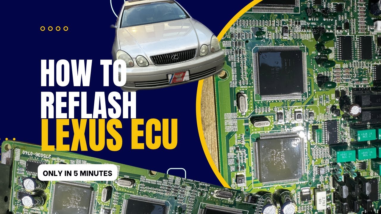 2001 Lexus GS300 ECU Reflash using Xtool G2