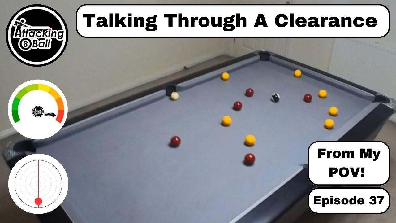 Talking Through A Clearance In English 8 Ball Pool….From My POV - Episode 37