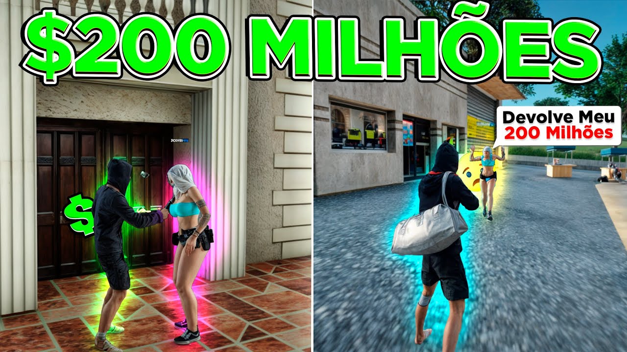 DEI UM GOLPE de 200 MILHÕES no Horizonte rp 😂- GTA SAMP ANDROID/PC