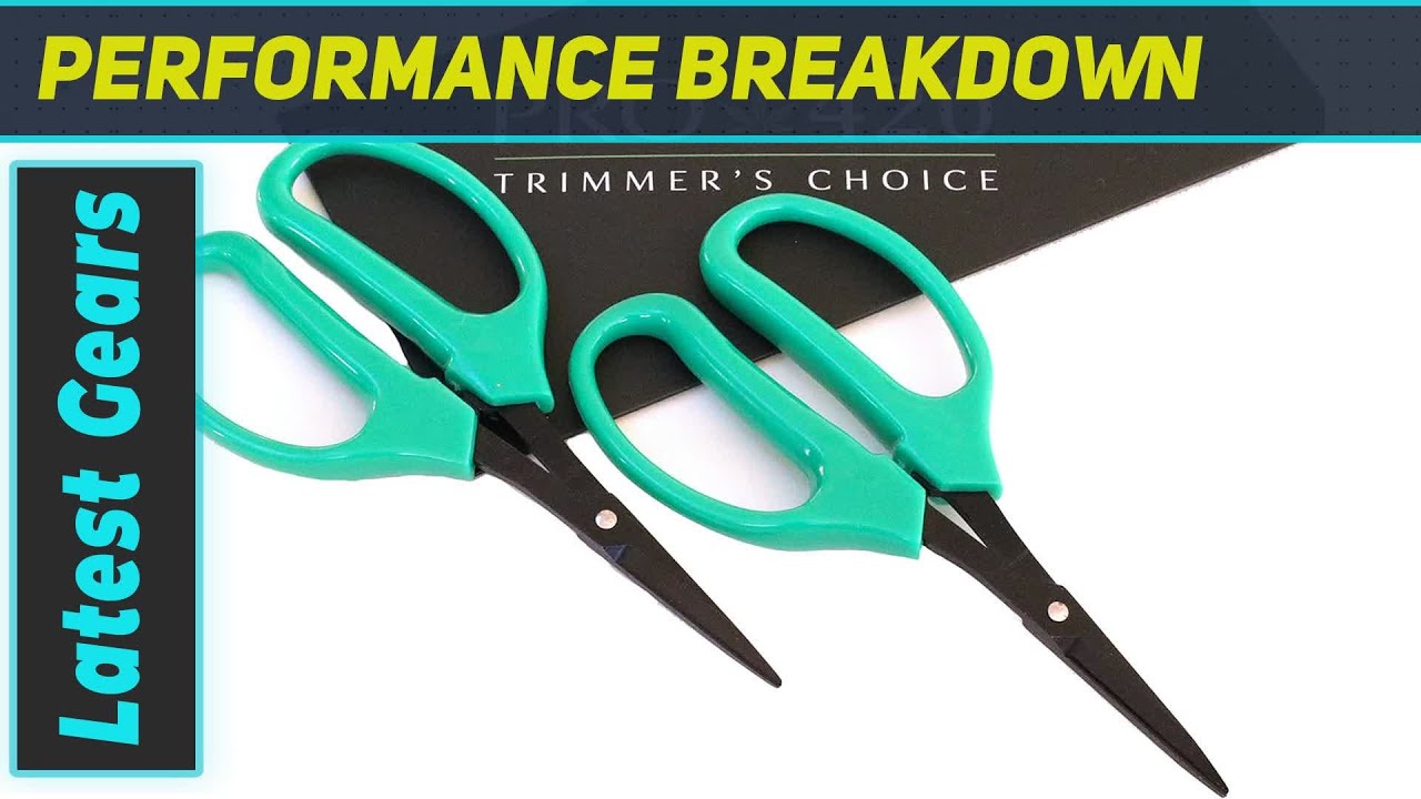 Bud Trimming Scissors by PRO 420 - The Best for Precision and Comfort