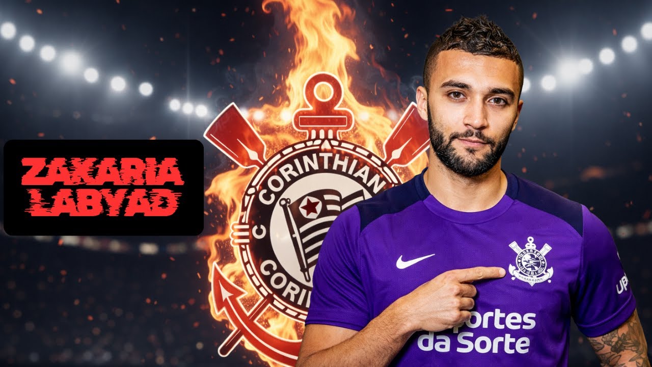 CONHE&Ccedil;A ZAKARIA LABYAD 🔥POSSIVEL REFOR&Ccedil;O DO CORINTHIANS.🖤⚽