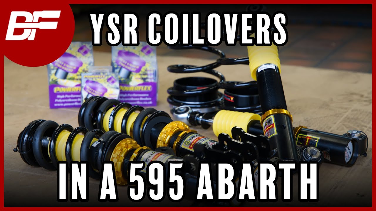 Fastest 595 Abarth in NW  | YSR Suspension upgrade