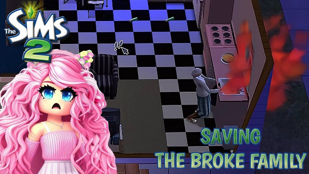 The Sims 2 - The Nanny STOLE My Sink?! | Brandi Broke Playthrough chapter 2