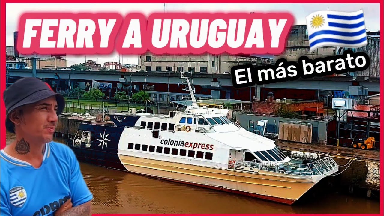 BUENOS AIRES - MONTEVIDEO EN  FERRY + BUS (VÍA COLONIA EXPRESS)