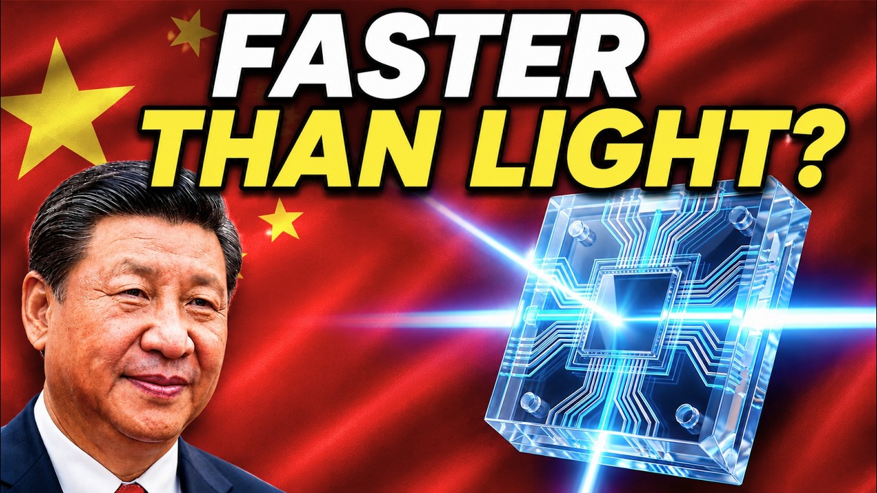 China's Optical Computer Breakthrough Just Made Silicon Chips Obsolete