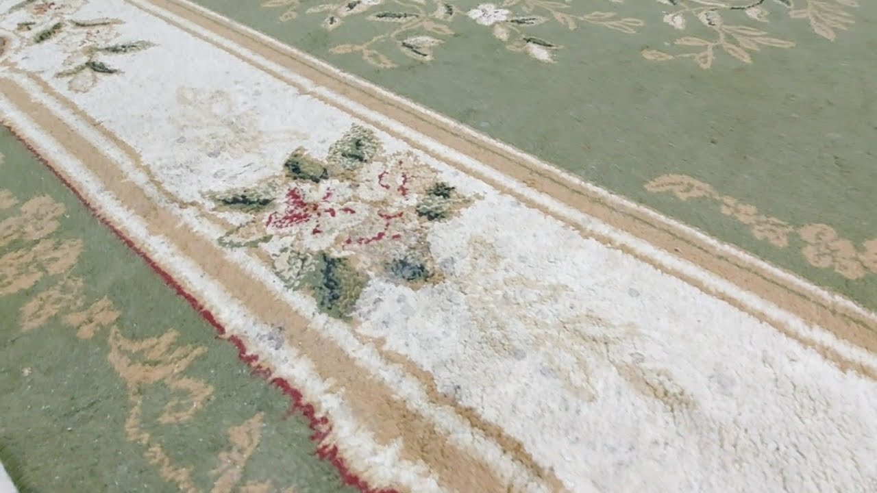 Отменно постирали и освежили ковёр в нашем цехе/ Clean and fresh carpet wash result in our workshop
