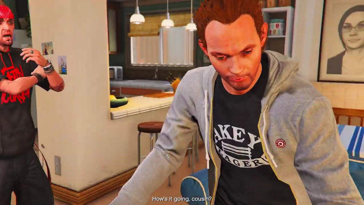 Grand Theft Auto V Mission Friends Reunited