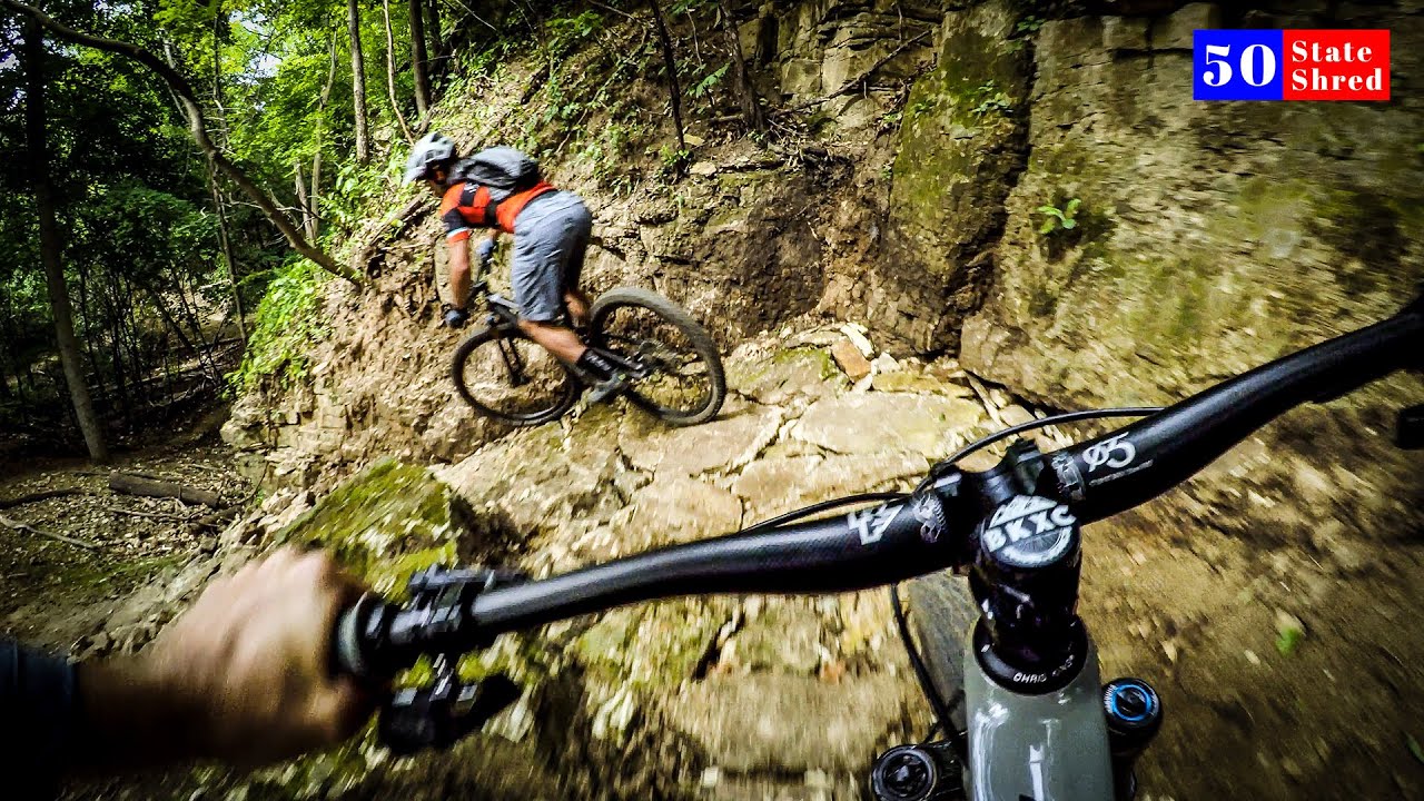 They built this trail a week ago 🇺🇸 50 STATE SHRED: WISCONSIN