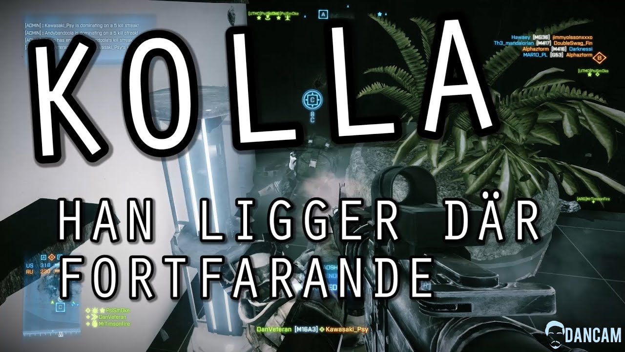 Battlefield 3 - DanVeteran har inte &auml;tit middag