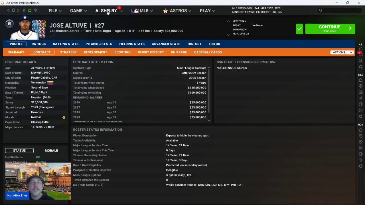 Let's Play OOTP 27