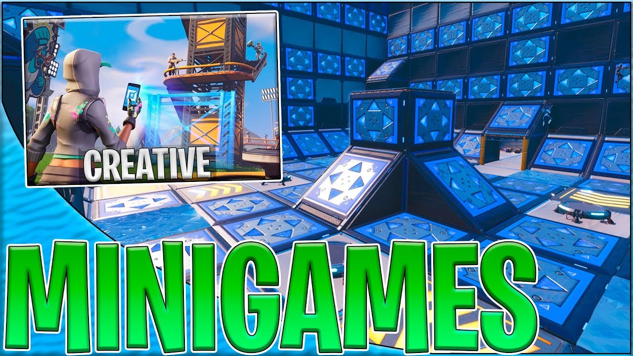 MINIGAMES I CREATIVE! | Dansk Fortnite