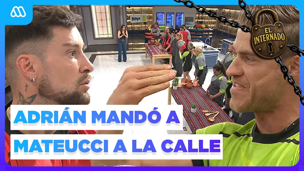 A COCINAR O PARA A LA CALLE: Adri&aacute;n amenaza con sacar a Mateucci | El Internado