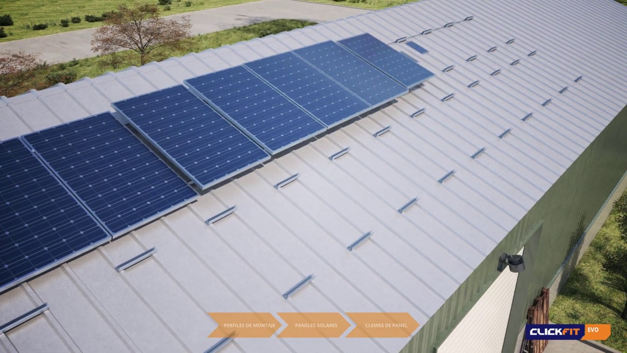 ClickFit EVO Steel Roof Portrait - Spain